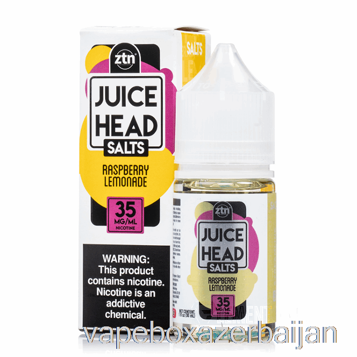 Vape Box Azerbaijan Raspberry Lemonade - Juice Head Salts - 30mL 35mg